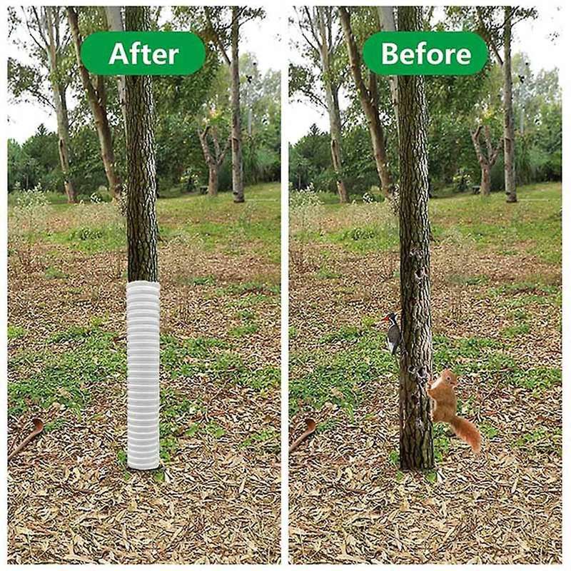 6pcs Tree Trunk Protector,plastic Spiral Tree Guard,tree Wrap to Protect Saplings Plants From Deer R