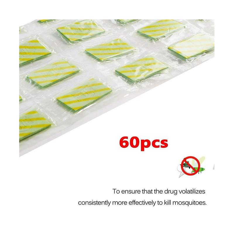 6pcs Usb Portable Mosquito Electric Fly Repellent Mosquito Repellent Incense Outdoor