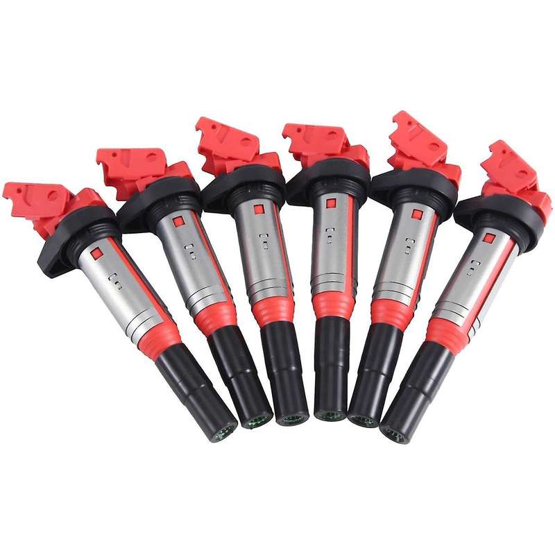 6pcs Uf-592 Ignition Coils for E46 E60 E82 E83 E84 E85 E90 12137594938, 1213172219, 12122158253, 022