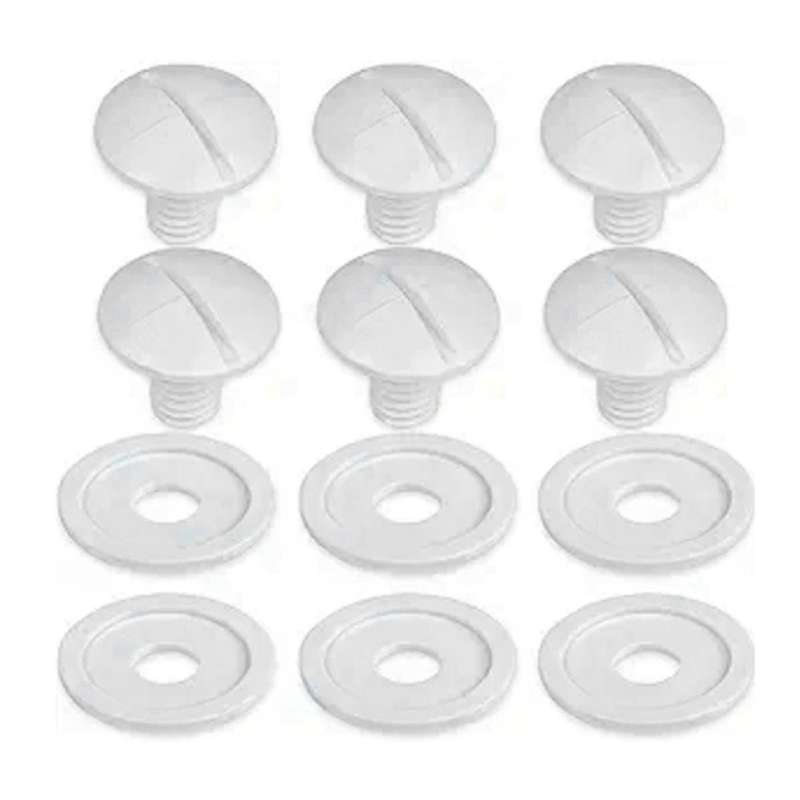 6Pcs Wheel Screw Pool Cleaner Part for 180/280 Pool Cleaner Replacement Parts