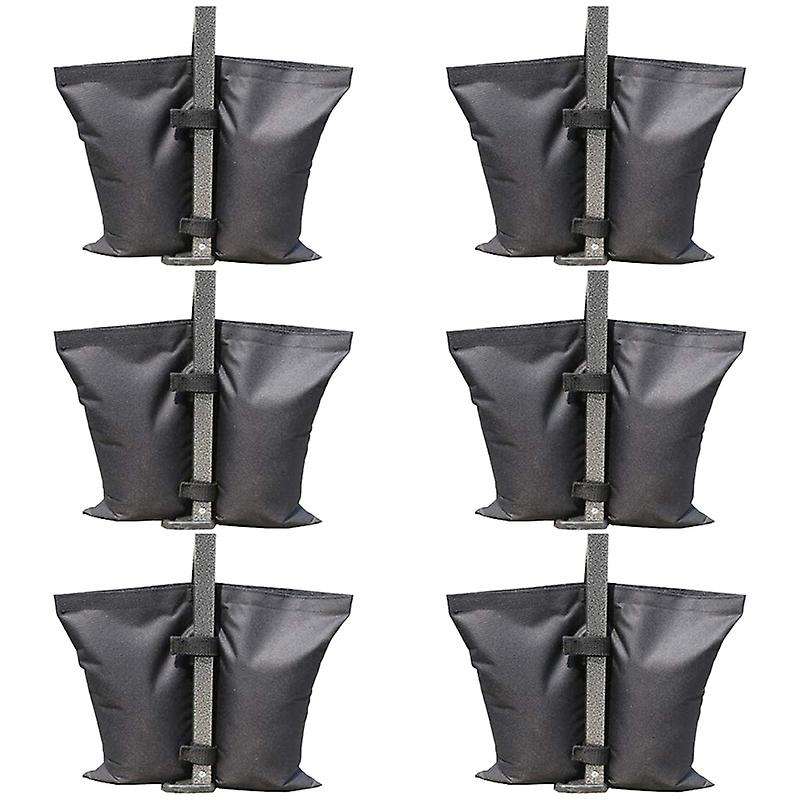 6PCS Weight Bag for Popping Canopy Tent Aggravated Foot Bag Sandbag Fixed Sand Tent Fixed Sandbag Ou