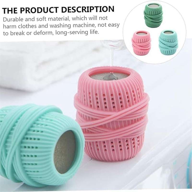 6PCS Washing Machine Laundry Ball Fabric Dispenser Laundry Ball Drum Washing Machine Lint Remover