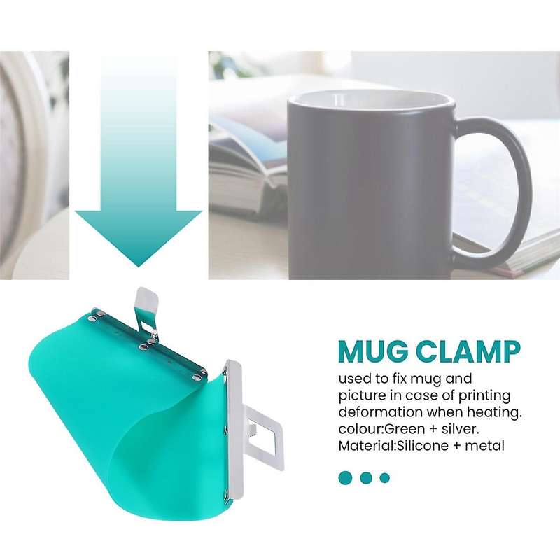 6pcs/lot 11oz Mugs Clamp Mug Silicone Fixture for 3d Sublimation Vacuum Machine Heat Transfer Mould