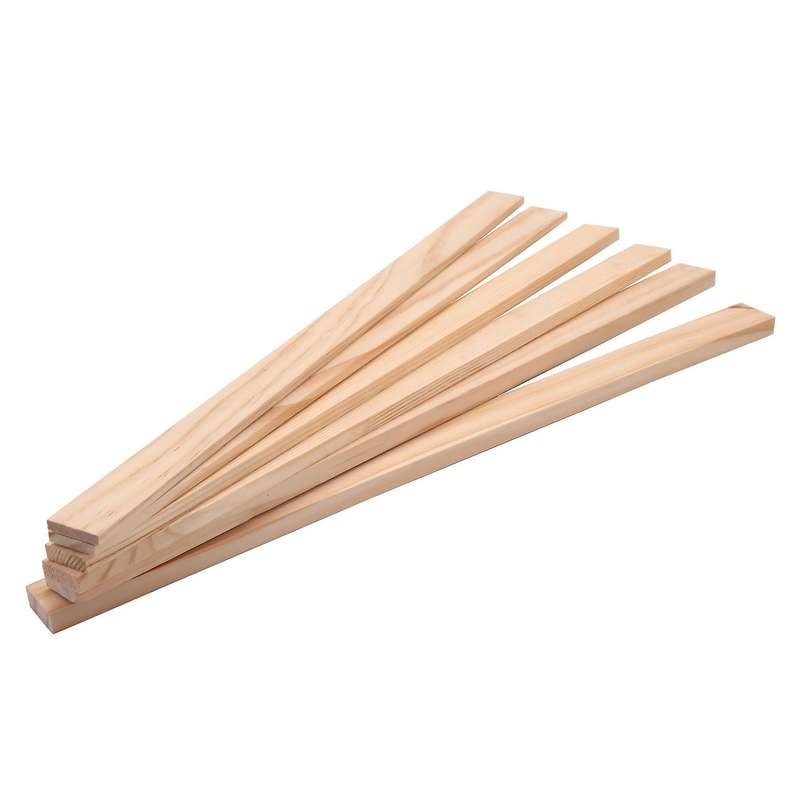 6pcs/set Mud-rolling Stick Guide Mudboard Guide Wooden Strips Diy Ceramic Mudboard Forming Tool Tea