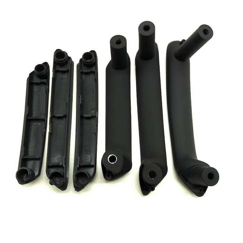 6Pcs/Set Car Inner Door Handle Pannel Trim Door Armrest for B5 1998-2005