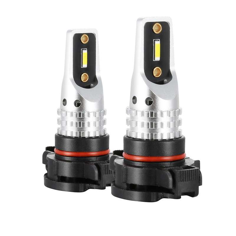 6PCS-CSP LED 5202/H16 Led Light Bulb 288W LED Bulbs for DRL Fog Lights,6500K White(Pack of 2)