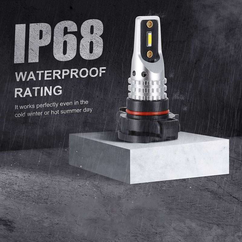 6PCS-CSP LED 5202/H16 Led Light Bulb 288W LED Bulbs for DRL Fog Lights,6500K White(Pack of 2)