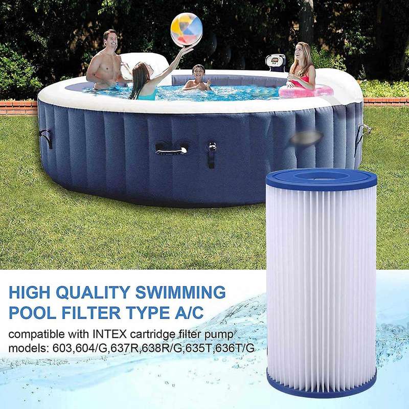 6-Pieces A or C Replacement Swimming Pool Filter elements is Compatible with 29000E/59900E Simple Sw
