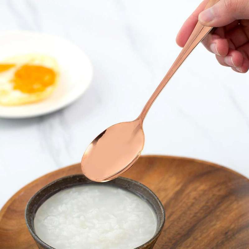 6-piece Serving Silverware Set, Serving Utensil Set,include Cake Server, Slotted Serving Spoon