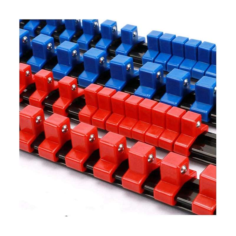 6-piece Sleeve Rack Sleeve Induction Finishing Trumpet Tool Sleeve Rack 1/4 3/8 1/2 Storage Mountab