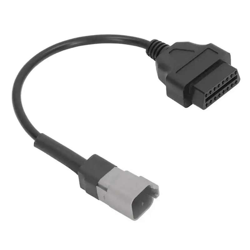 6PIN to 16PIN Diagnostic Cable Adapter for CANAM ATV UTV Motorcycle Bike Adapter Auto OBDII Scanner