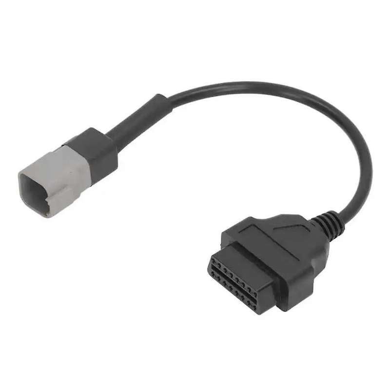 6PIN to 16PIN Diagnostic Cable Adapter for CANAM ATV UTV Motorcycle Bike Adapter Auto OBDII Scanner