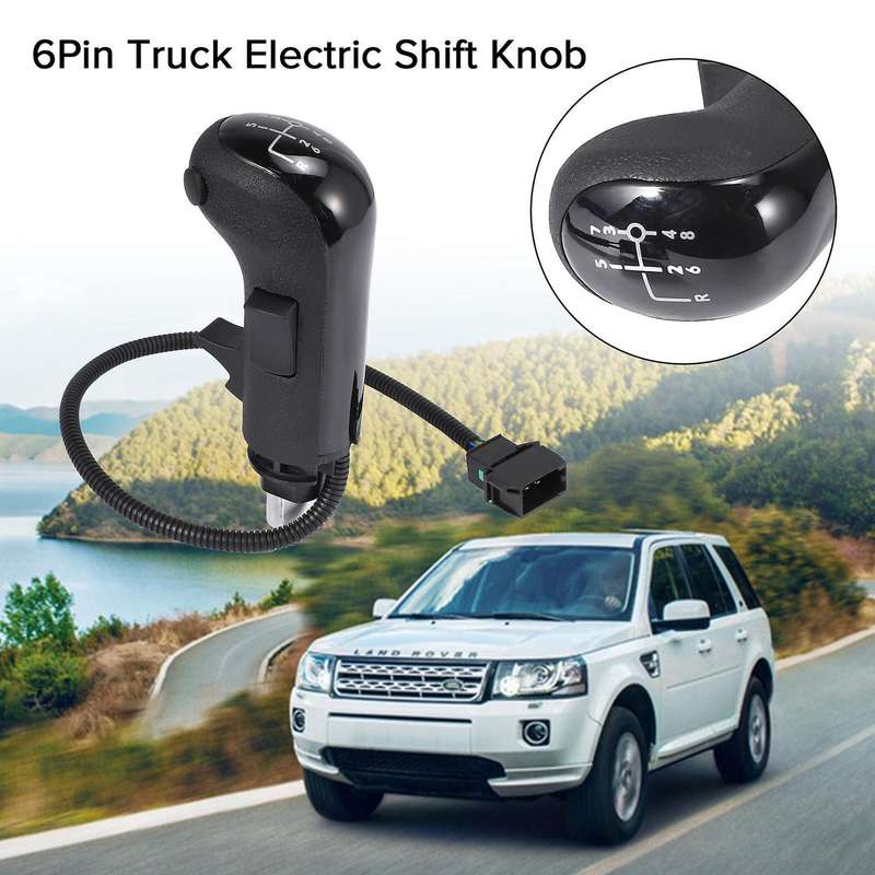 6Pin Truck Electric Shift Knob Gear Shift Head Compatible MAN TGA TGX TGS