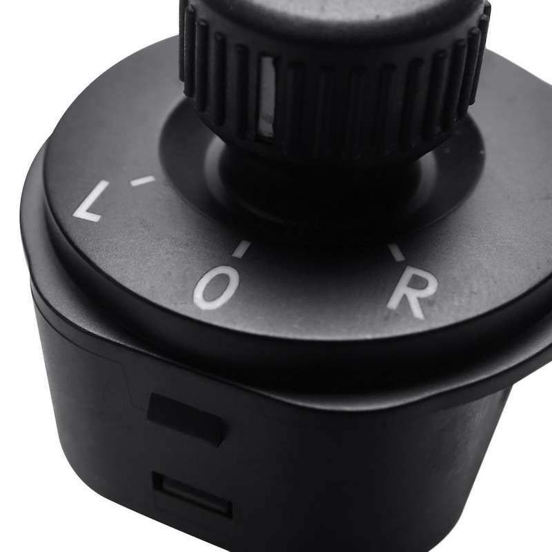 6R1959565F Electric Mirror Control Adjust Knob Button for 2010-2020 Rear Side Mirror Switch 6R1 959