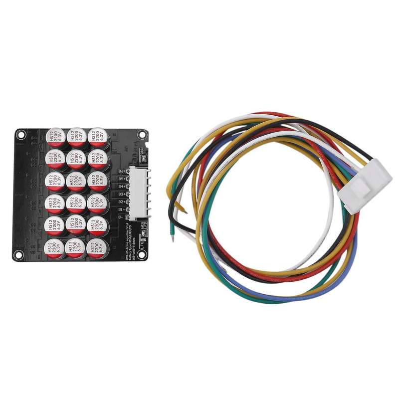 6S 5A Whole Group Balancer Active Lithium Lipo Lifepo4 Battery Equalizer Energy Transfer Capacitor B