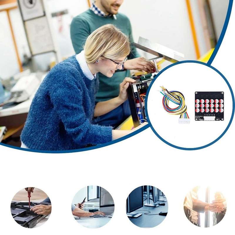 6s Active Equalizer Balancer Lifepo4 / / Lto Battery Energy Equalization Capacitor Bms Board