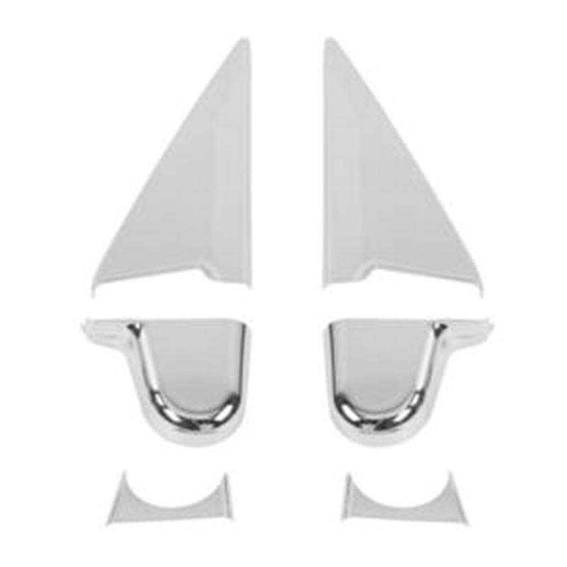6X ABS Side Rearview Mirror Base Trim Kit for Jimny 2019 2020