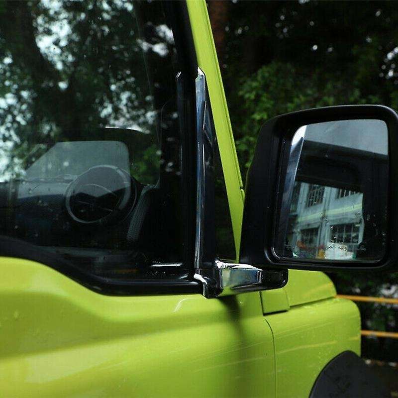 6X ABS Side Rearview Mirror Base Trim Kit for Jimny 2019 2020