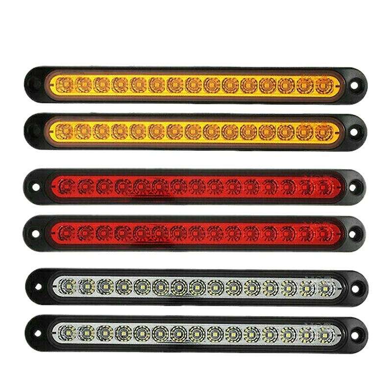 6X Tray Back Ute 15LED Trail Tail Lights for MITSUBIS