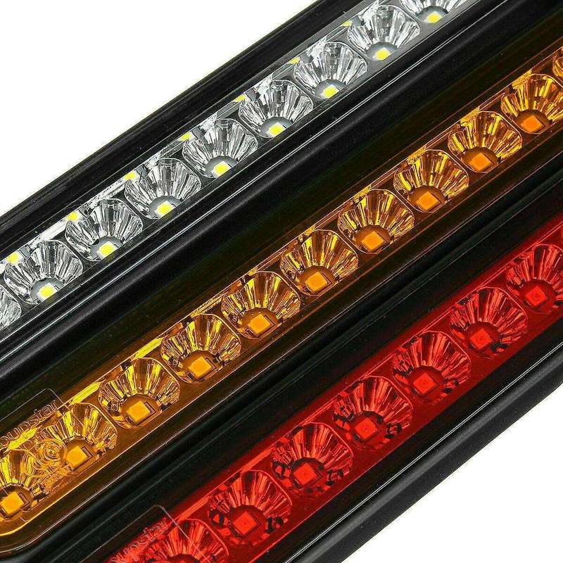 6X Tray Back Ute 15LED Trail Tail Lights for MITSUBIS