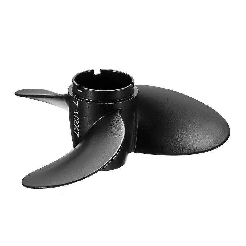 7 1/2 x 7 Outboard Propeller for Engine 4-6HP 58110-91JN0-019 Marine Propeller 10 Spline Tooth 3 Bla