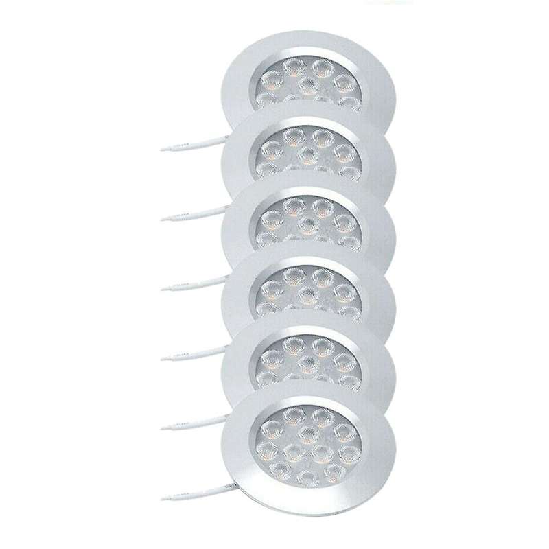 6X Interior LED Spot Lights for T4 T5 Van Caravan Light 12V