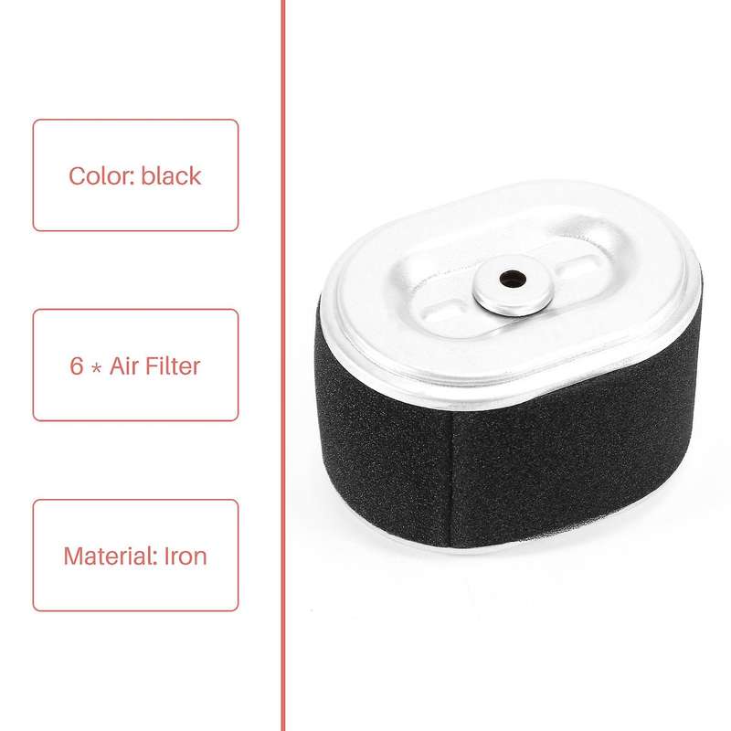 6X Filter for GX120 GX140 GX160 GX200 17210-Z4M-821 17210-ZE1-821 -4274 AFZE18 17210-ZE1-517 5.5/6.5
