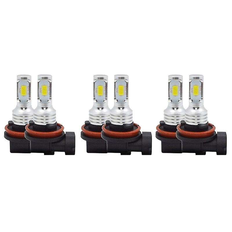 6X Combo LED Headlights High Low Beam Fog Lights for 2016-2020 6000K