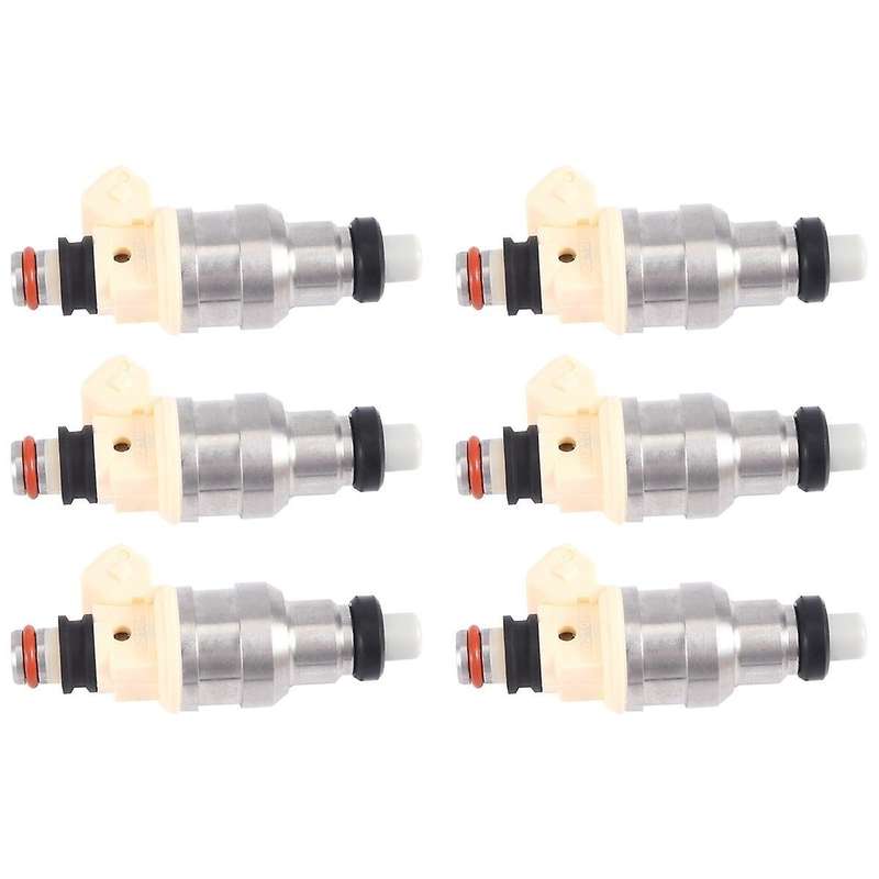 6x Inp-051, Md111421, Md141263 Fuel Injector for Eclipse / Galant / Mighty Max / /montero/ 3.0 V6