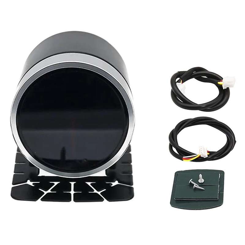 7 Colors Backlight Car Volt Meters 52mm Boost Gauge Turbo Pressure Gauge 12v Voltmeter Gauge