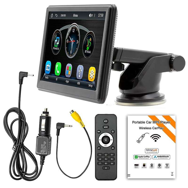 7 Inch Car Radio Multimedia Player Wireless Carplay Android Auto Touch Screen for Atto 3 2022-2023