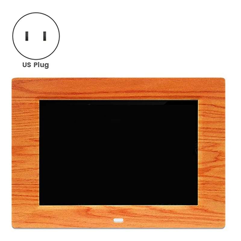 7 Inch Digital Electronic Clock Picture Frame Alarm Clock Perpetual Calendar Picture Frame Wall Clo