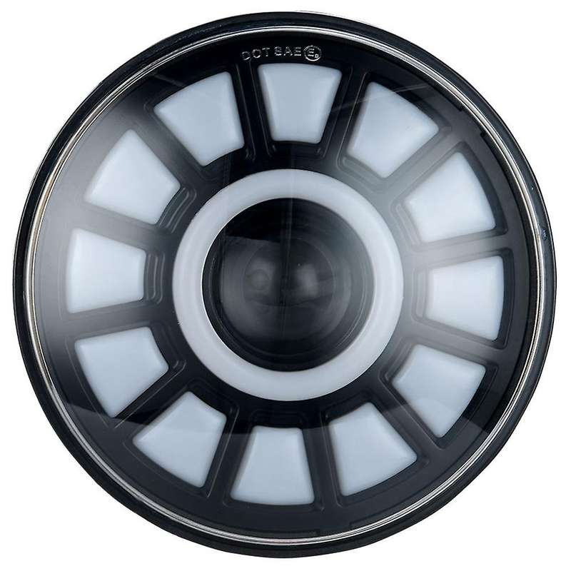 7 Inch Led Headlight Assembly Turn Signal for JK TJ CJ Sealed Beam DRL LED Headlight Hi Low Beam 1Pa