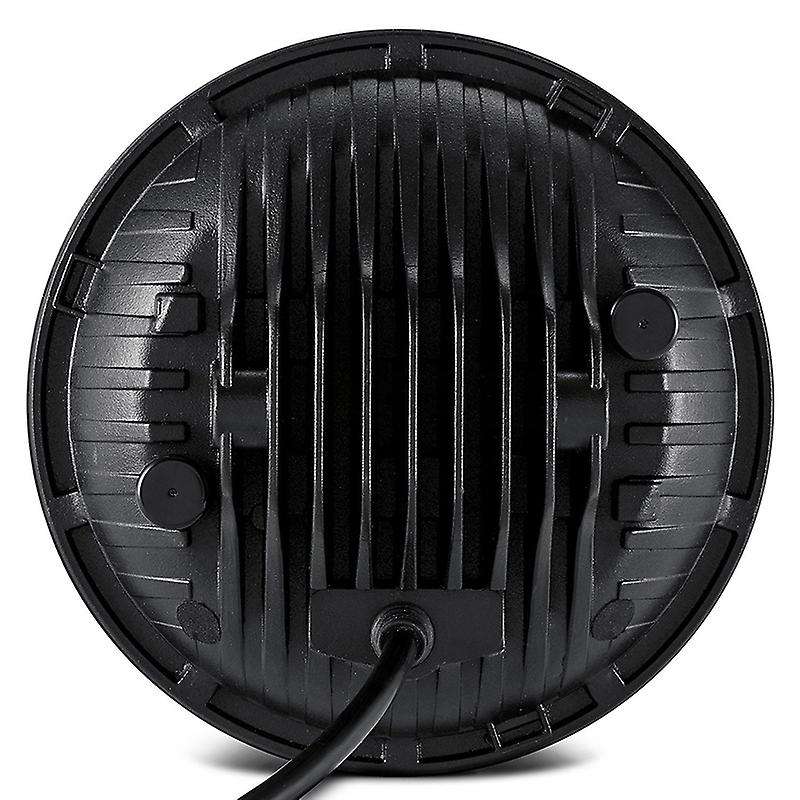 7 Inch LED Round Headlight 80W High Low Beam Projector with DRL Turn Signal Light for Wrangler Motor