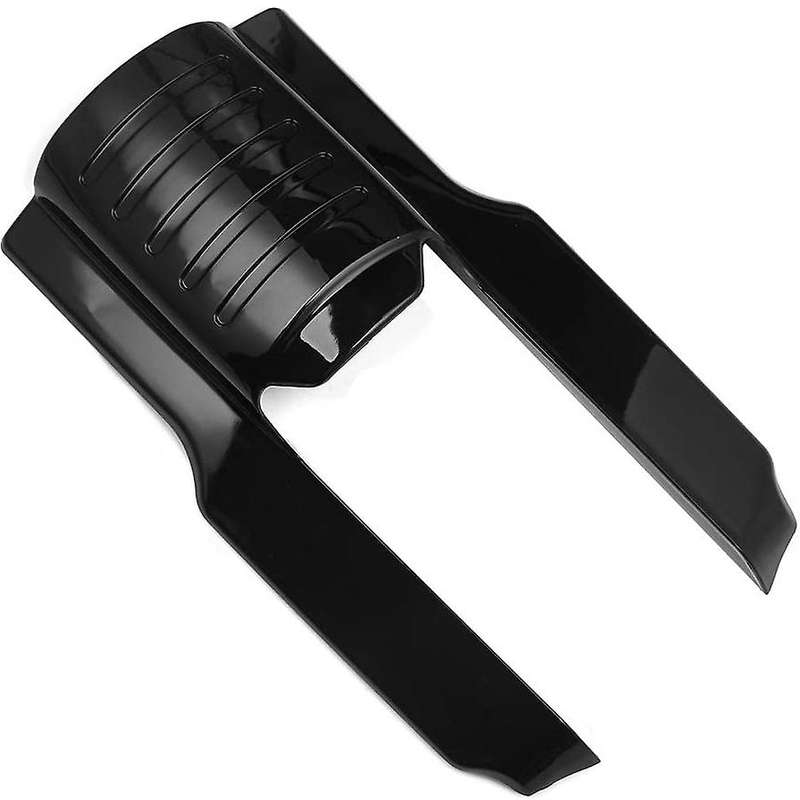 7 inch Motorcycle Stretched Extension Short Filler Cover for Touring Street Road Glide 1996-2008 Bla