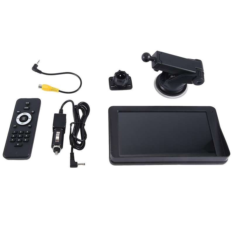 7 Inch Portable Wireless Carplay Screen Carplay Mp5 Car Mp5 Player Gps Universal As Shown