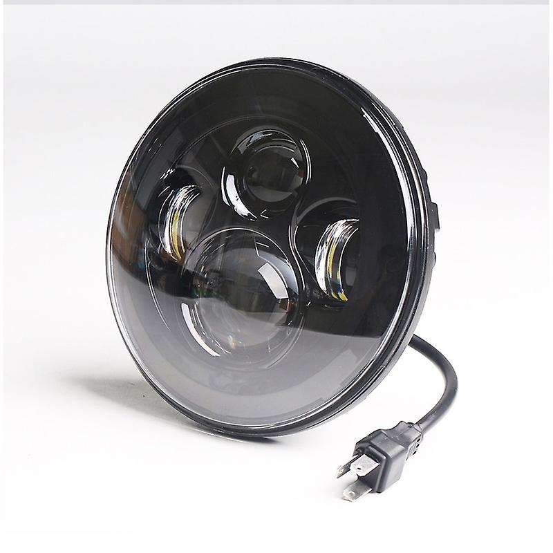7 Inch Round Super White LED Headlight for 2014-2019 Street Glide Special for JK TJ LJ CJ, Hi-Lo Bea