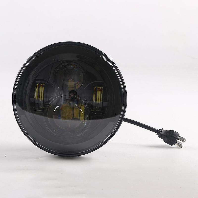 7 Inch Round Super White LED Headlight for 2014-2019 Street Glide Special for JK TJ LJ CJ, Hi-Lo Bea