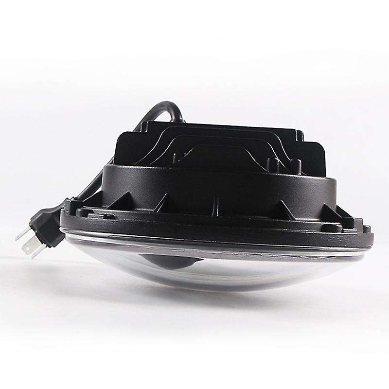 7 Inch Round Super White LED Headlight for 2014-2019 Street Glide Special for JK TJ LJ CJ, Hi-Lo Bea