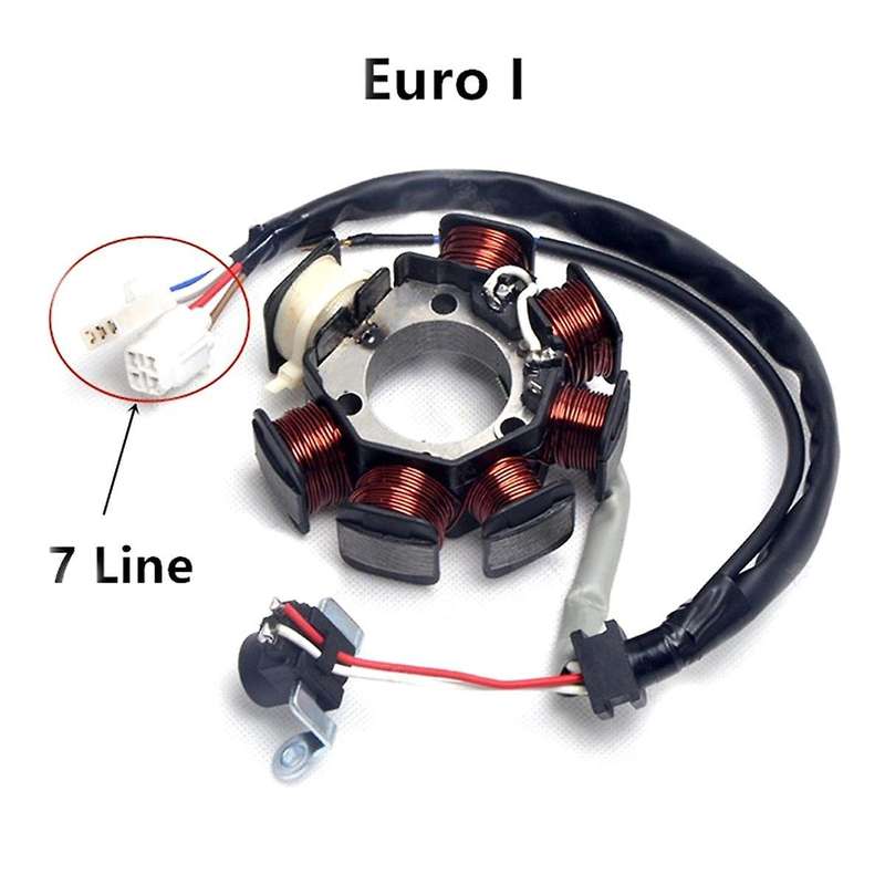 7 Line Motorcycle Stator Coil for Ybr125 Ybr 125 2005-2014 Xt125r Xt125x 125r 2007-2008 Generator Co
