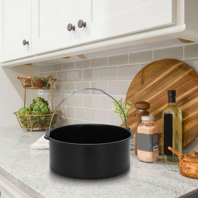 7 Set Pressure Cooker, Steamer & Air Fryer Bakeware Accessories Compatible for Ninja Foodi 5&6.5&8