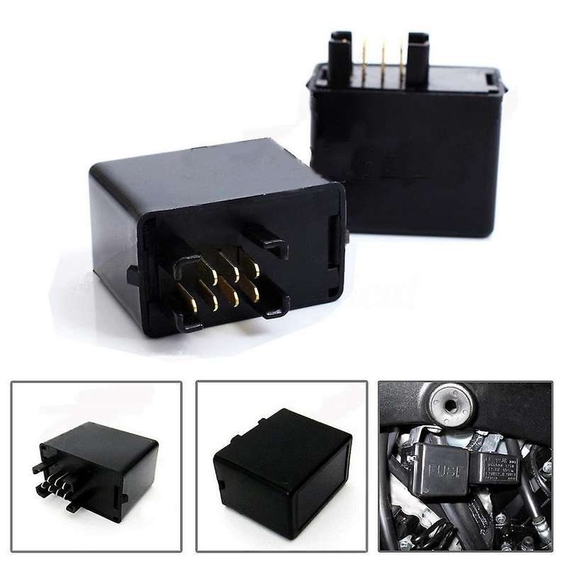 7 Pin LED Indicator Flasher Relay Compatible GSXR 650 750 1000 Bandit