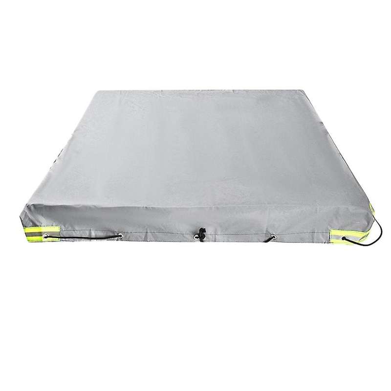 7 x 4 Feet Heavy Duty Trailer Cover Protector Waterproof with Elastic Cord Belt Waterproof Cover wit