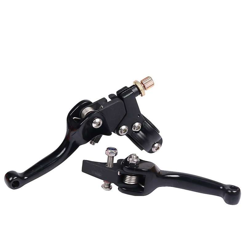 7/8 inch 22mm Universal Adjustable Brake Clutch Levers Short Alloy Brake&Clutch Handlebar Lever for