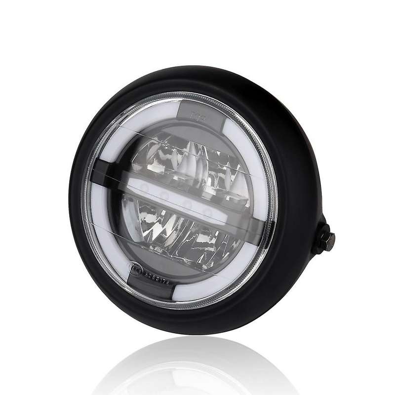 7.5Inch Universal Cafe Round Motorcycle LED Headlight Distance Light Refit Motorcycle Headlight Cafe