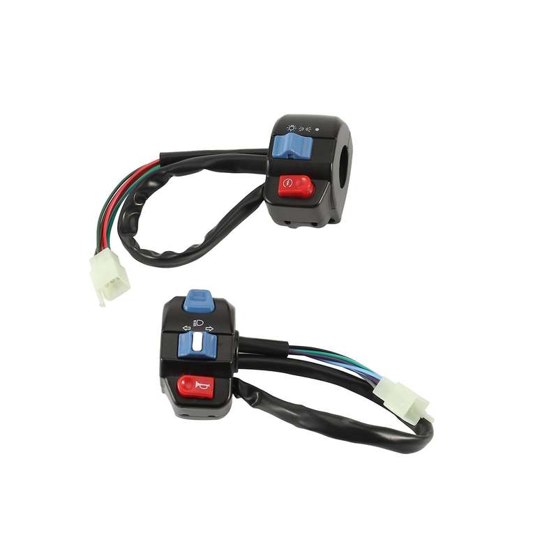 7/8inch Motorcycle Handle Bar Left Right Horn Turn Signal Electric Start Handlebar Controller Switch