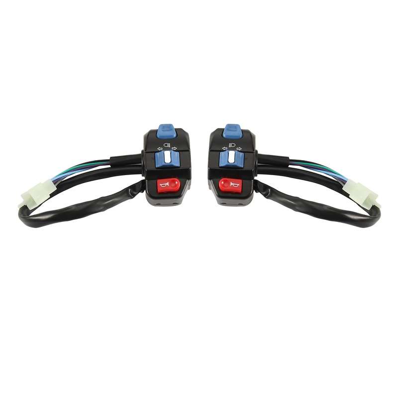 7/8inch Motorcycle Handle Bar Left Right Horn Turn Signal Electric Start Handlebar Controller Switch