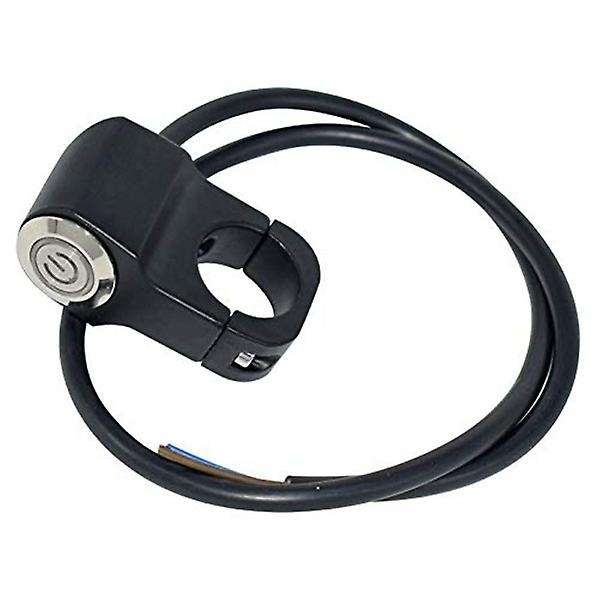 7/8inch ON-OFF Motorcycle Handlebar Switches Healight Switch with Indicator Light(Blue)