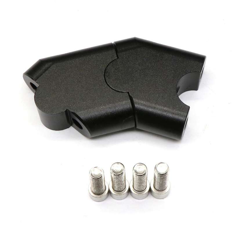 7/8Inch Motorcycle Handlebar Riser Drag Handle Bar Clamp Extend Adapter for V-STROM DL250 DL650 DL10