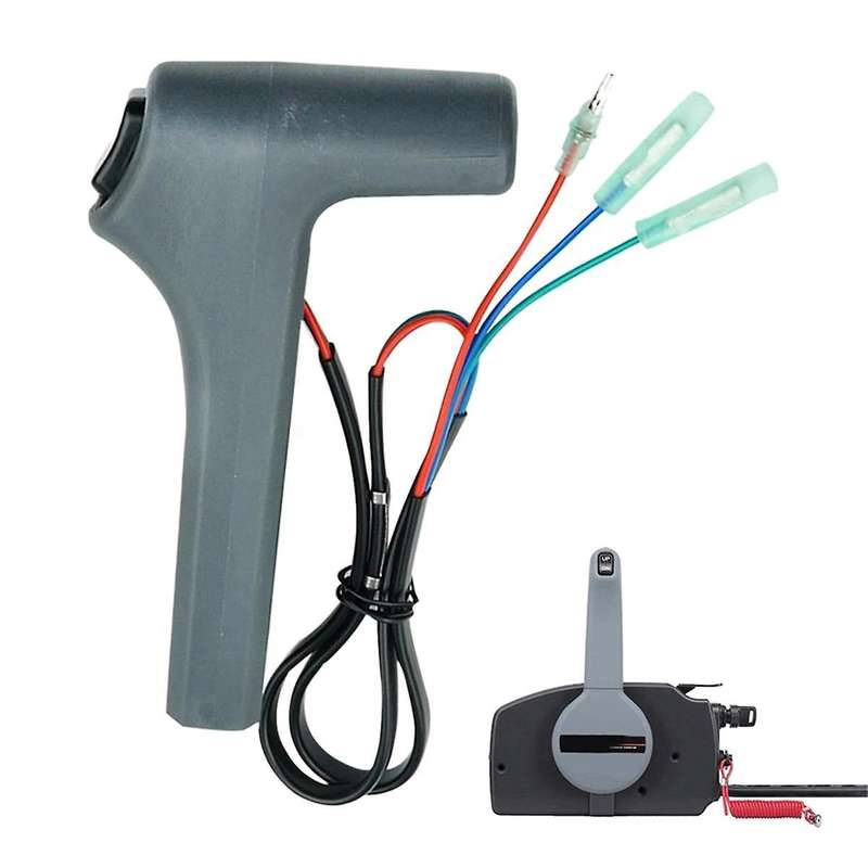 703-82563-31+703-48222-20 Boat Trim Tilt Switch Shell for 2/4 Stroke Outboard Motor Control Box, Wi